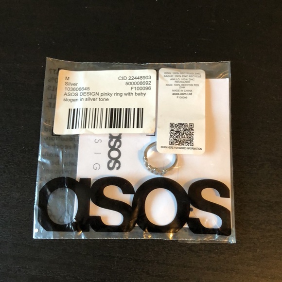 ASOS Design Baby Pinky Ring - Picture 3 of 4